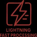 Lightning Fast Processing icon