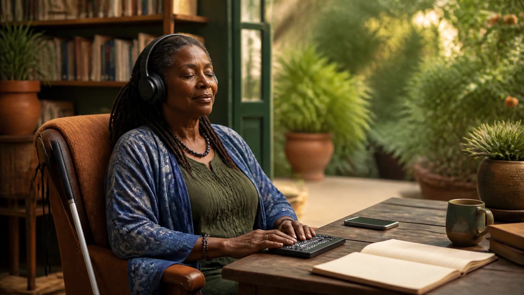 Opening More Doors... How Audiobooks Support Visually Impaired Readers